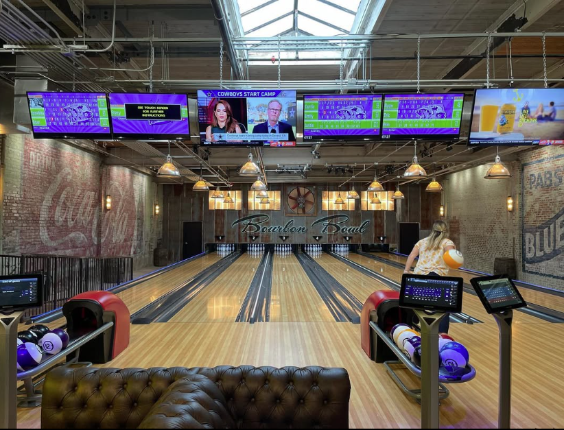 Bourbon Bowl bowling lanes